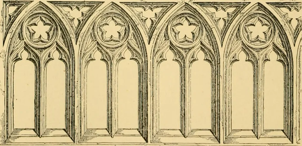 An illustration from A history of architecture in all countries, from the earliest times to the present day, 1902, leaf 425