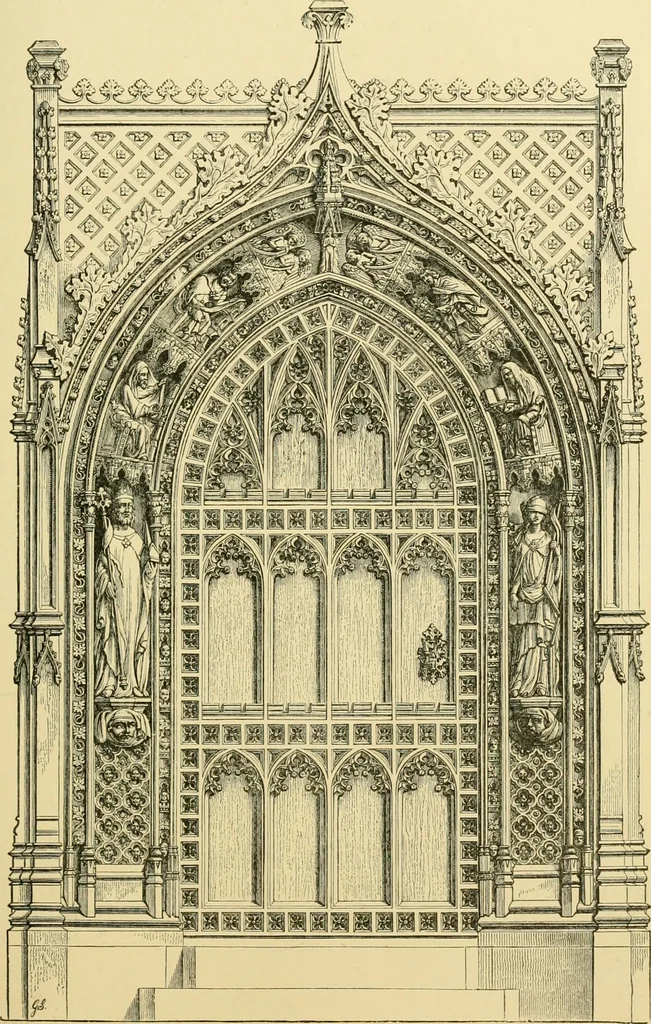 An illustration from A history of architecture in all countries, from the earliest times to the present day, 1902, leaf 426