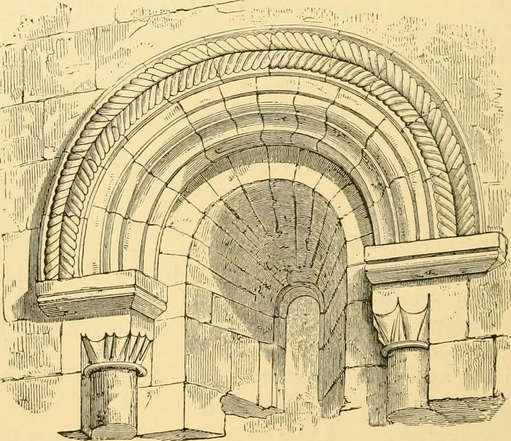 An illustration from A history of architecture in all countries, from the earliest times to the present day, 1902, leaf 439