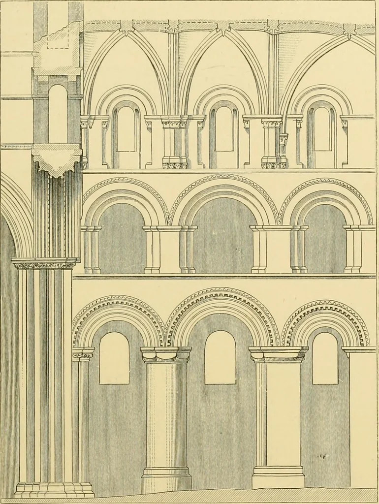An illustration from A history of architecture in all countries, from the earliest times to the present day, 1902, leaf 442