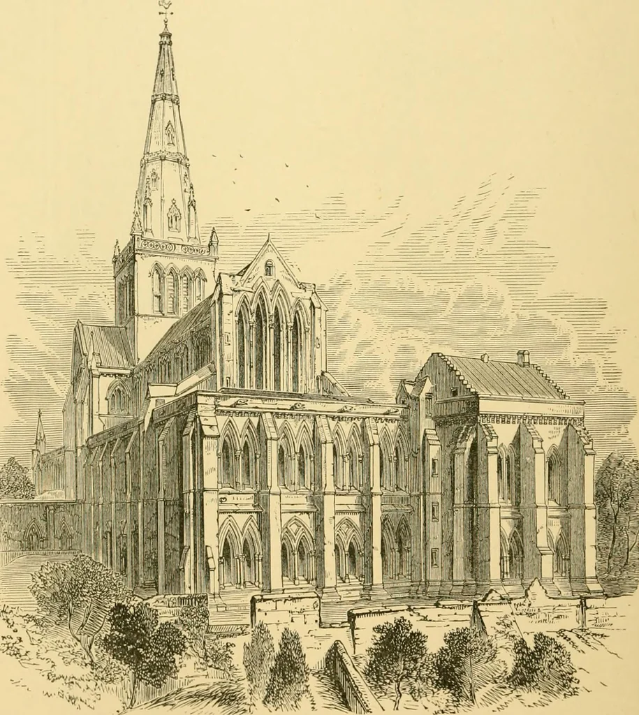An illustration from A history of architecture in all countries, from the earliest times to the present day, 1902, leaf 447