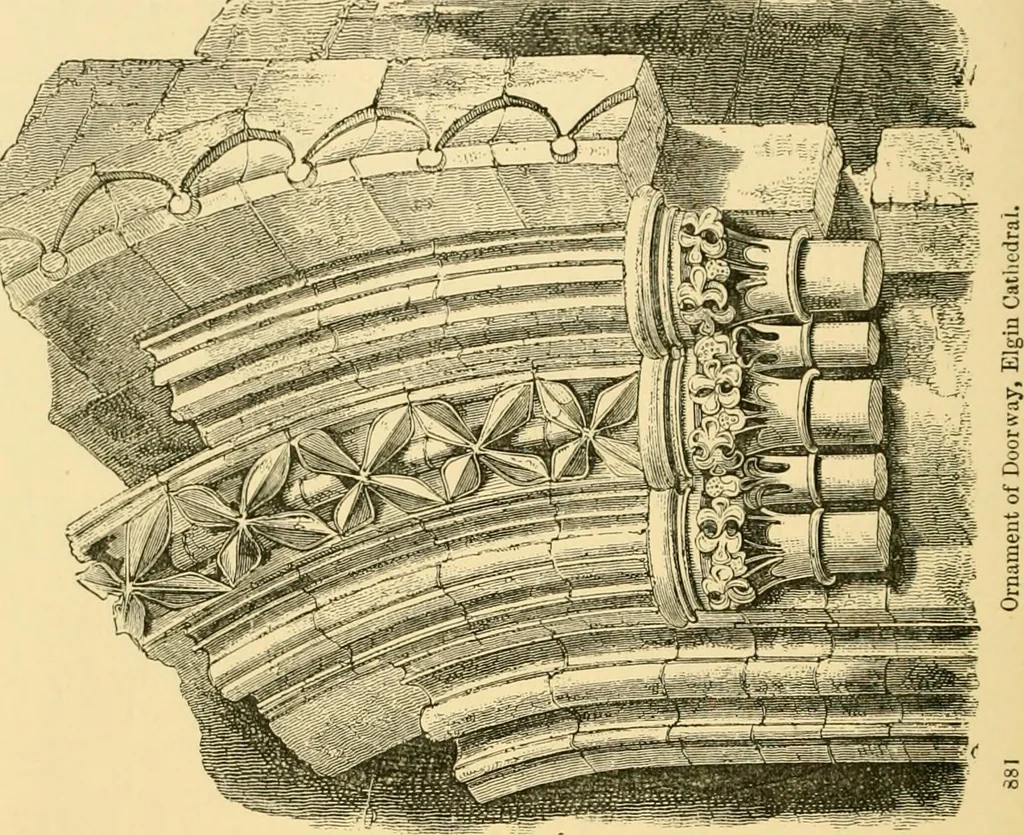 An illustration from A history of architecture in all countries, from the earliest times to the present day, 1902, leaf 449