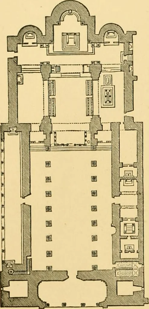 An illustration from A history of architecture in all countries, from the earliest times to the present day, 1902, leaf 45