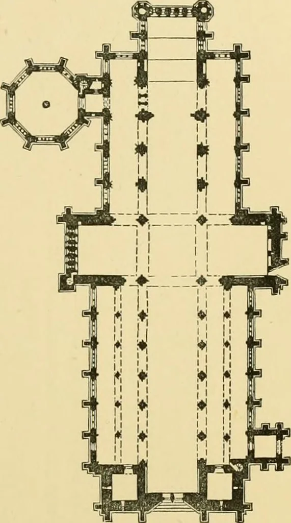 An illustration from A history of architecture in all countries, from the earliest times to the present day, 1902, leaf 450