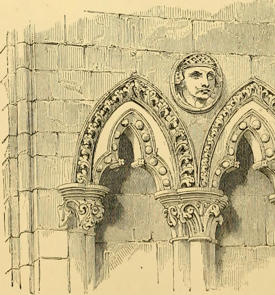 An illustration from A history of architecture in all countries, from the earliest times to the present day, 1902, leaf 455