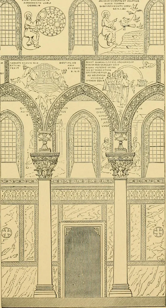 An illustration from A history of architecture in all countries, from the earliest times to the present day, 1902, leaf 46