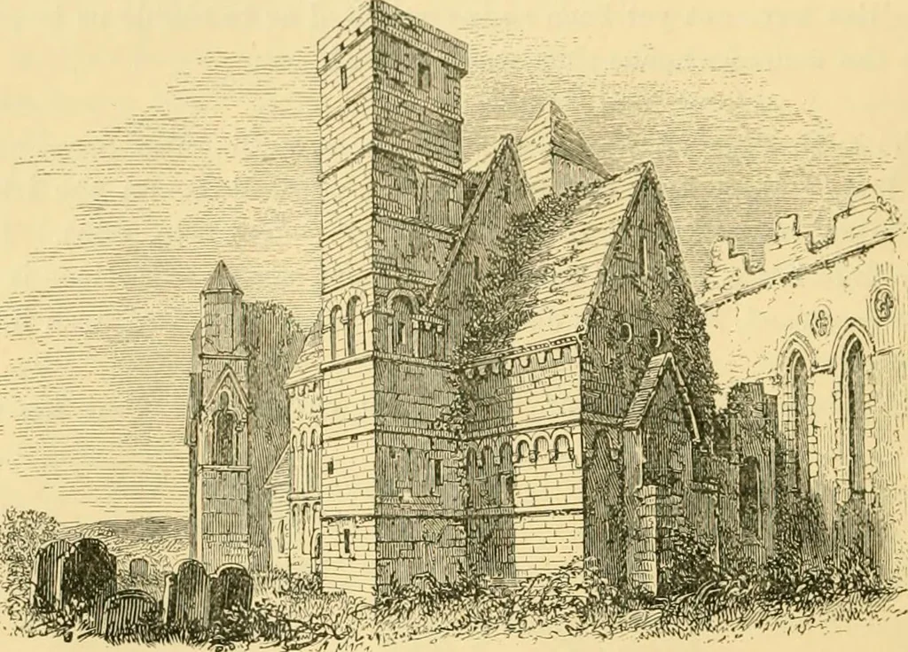 An illustration from A history of architecture in all countries, from the earliest times to the present day, 1902, leaf 467