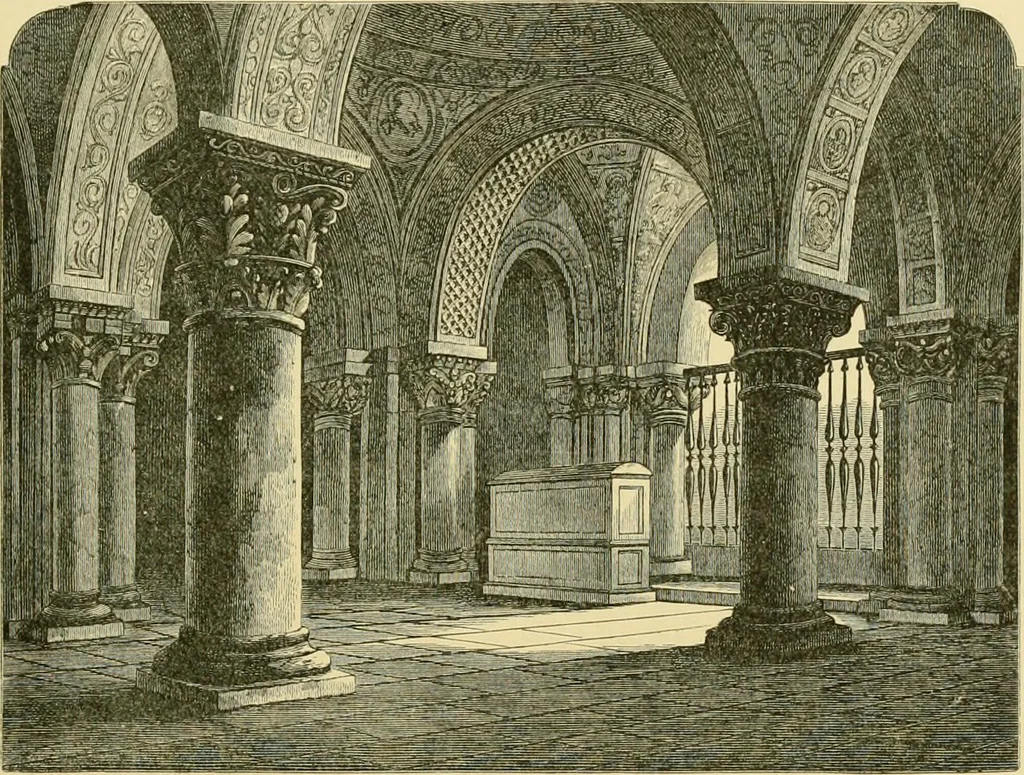 An illustration from A history of architecture in all countries, from the earliest times to the present day, 1902, leaf 486