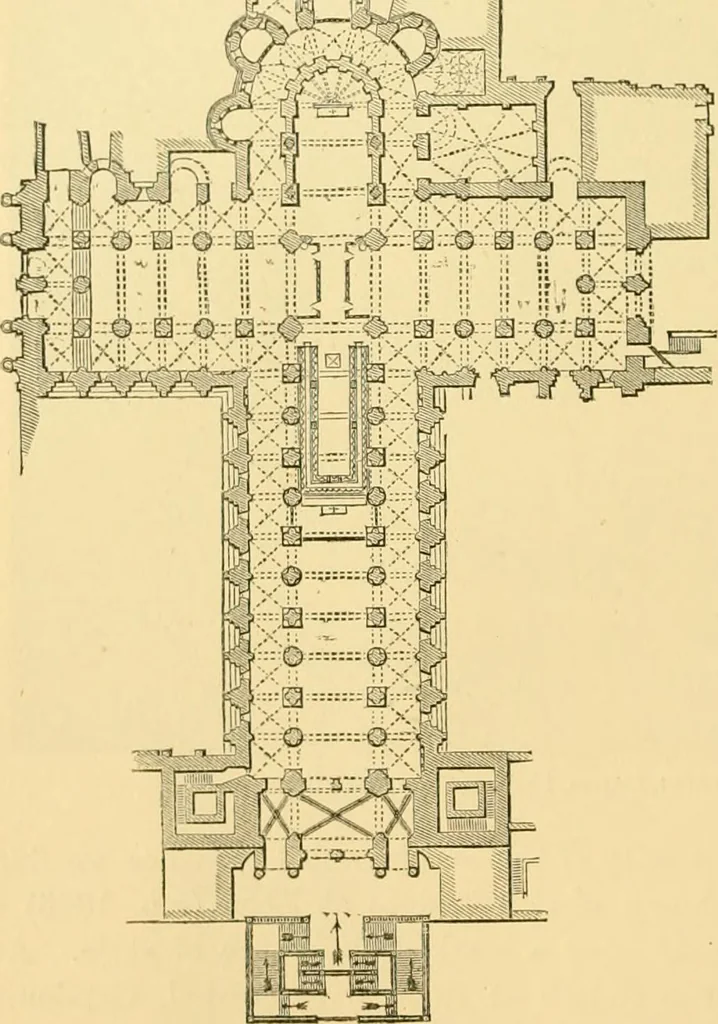 An illustration from A history of architecture in all countries, from the earliest times to the present day, 1902, leaf 487