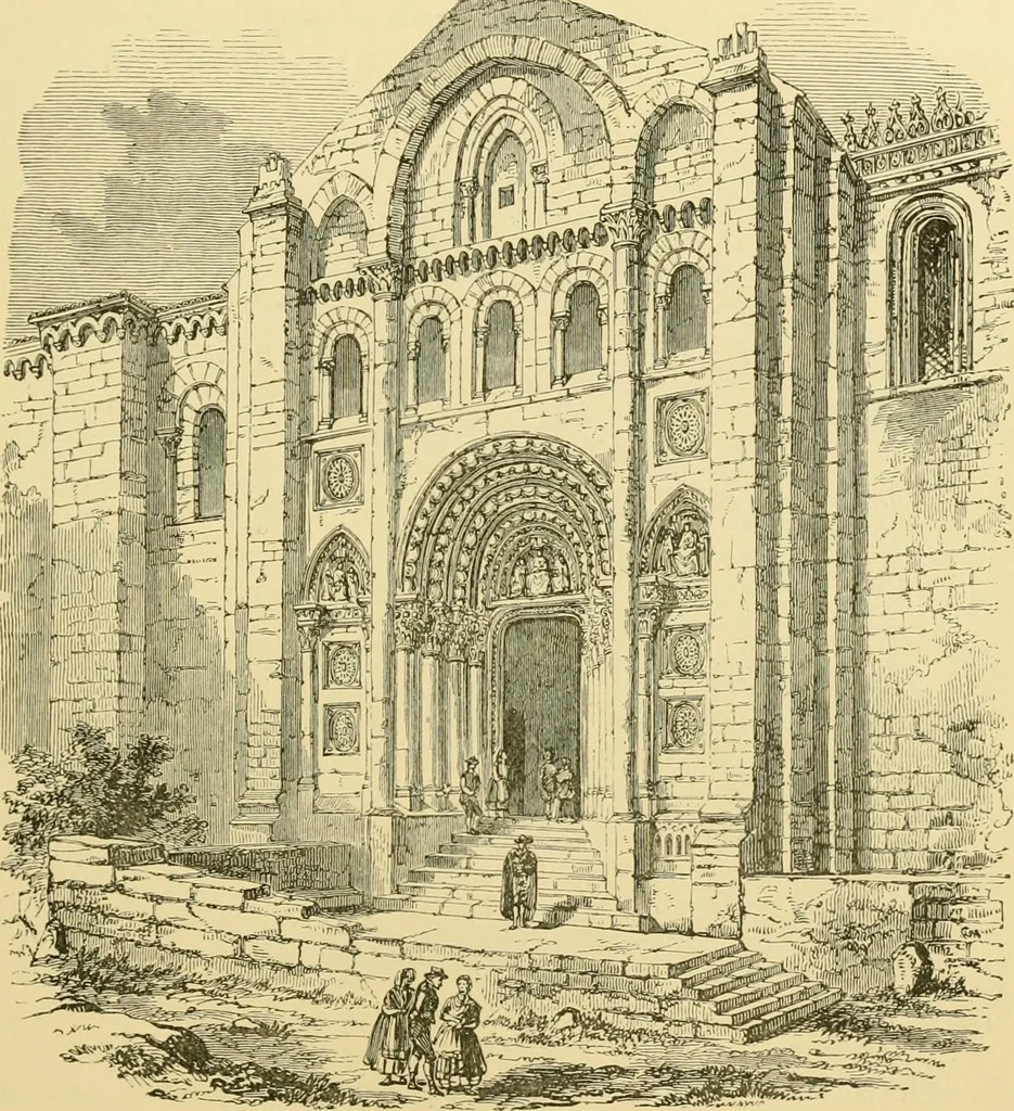 An illustration from A history of architecture in all countries, from the earliest times to the present day, 1902, leaf 490