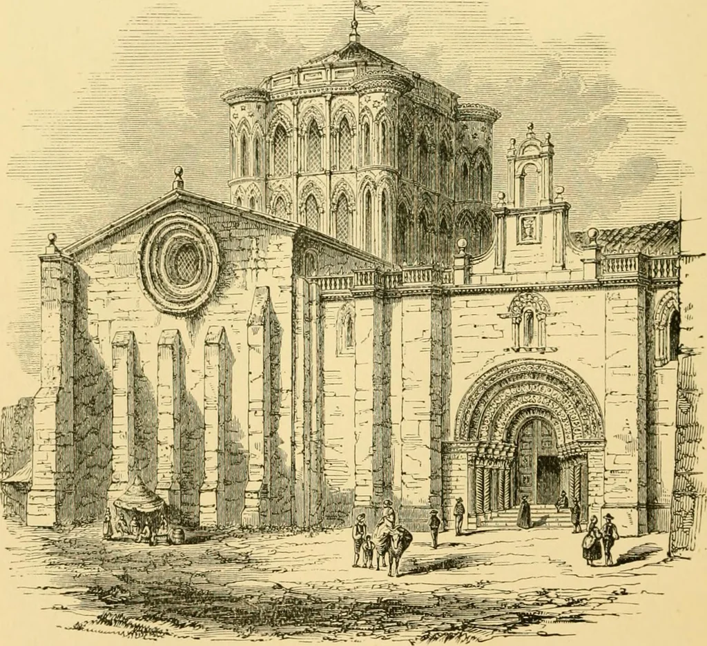 An illustration from A history of architecture in all countries, from the earliest times to the present day, 1902, leaf 491