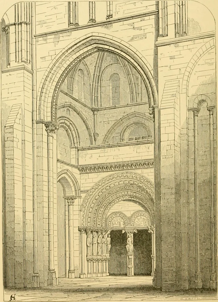 An illustration from A history of architecture in all countries, from the earliest times to the present day, 1902, leaf 493