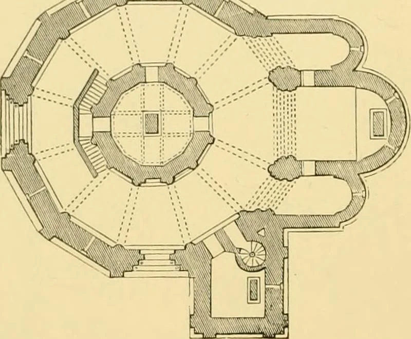 An illustration from A history of architecture in all countries, from the earliest times to the present day, 1902, leaf 497