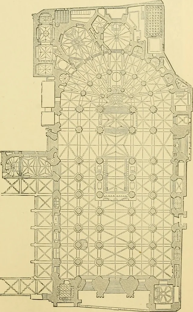 An illustration from A history of architecture in all countries, from the earliest times to the present day, 1902, leaf 498
