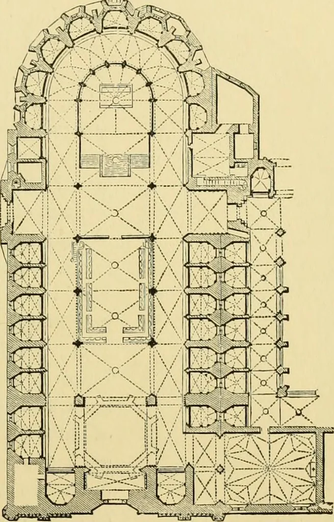 An illustration from A history of architecture in all countries, from the earliest times to the present day, 1902, leaf 504
