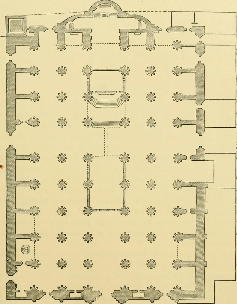 An illustration from A history of architecture in all countries, from the earliest times to the present day, 1902, leaf 510