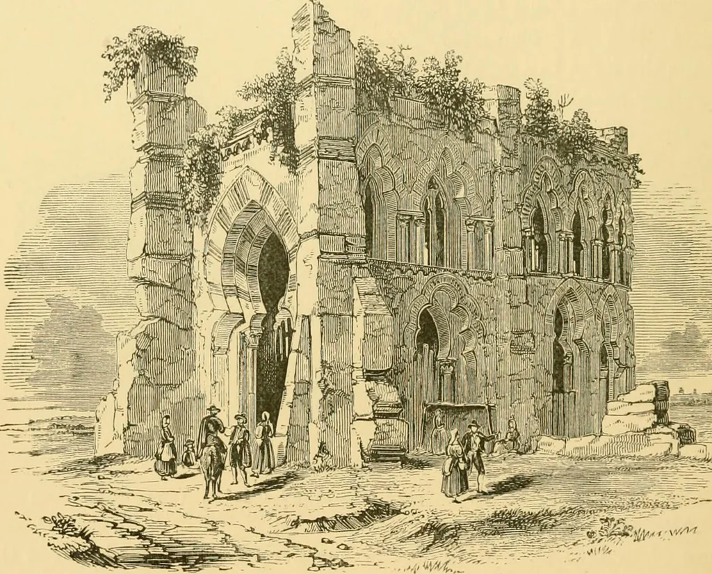 An illustration from A history of architecture in all countries, from the earliest times to the present day, 1902, leaf 517