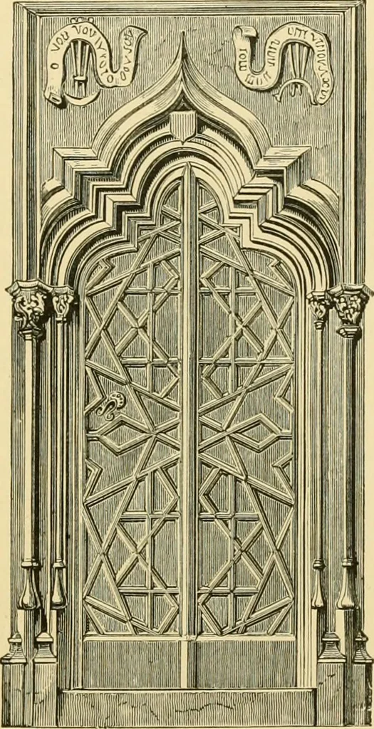 An illustration from A history of architecture in all countries, from the earliest times to the present day, 1902, leaf 520
