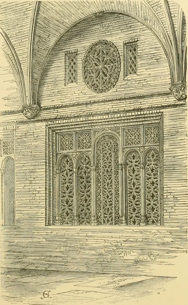An illustration from A history of architecture in all countries, from the earliest times to the present day, 1902, leaf 522