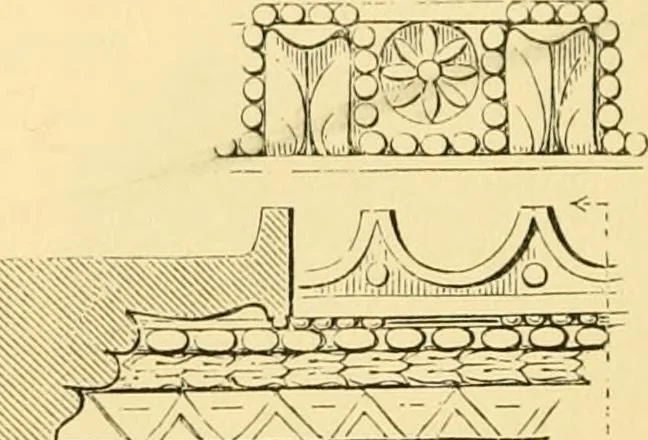 An illustration from A history of architecture in all countries, from the earliest times to the present day, 1902, leaf 541
