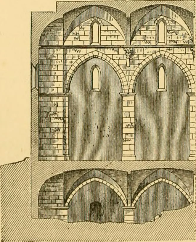 An illustration from A history of architecture in all countries, from the earliest times to the present day, 1902, leaf 55