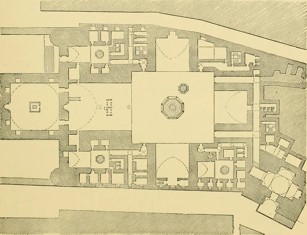 An illustration from A history of architecture in all countries, from the earliest times to the present day, 1902, leaf 550