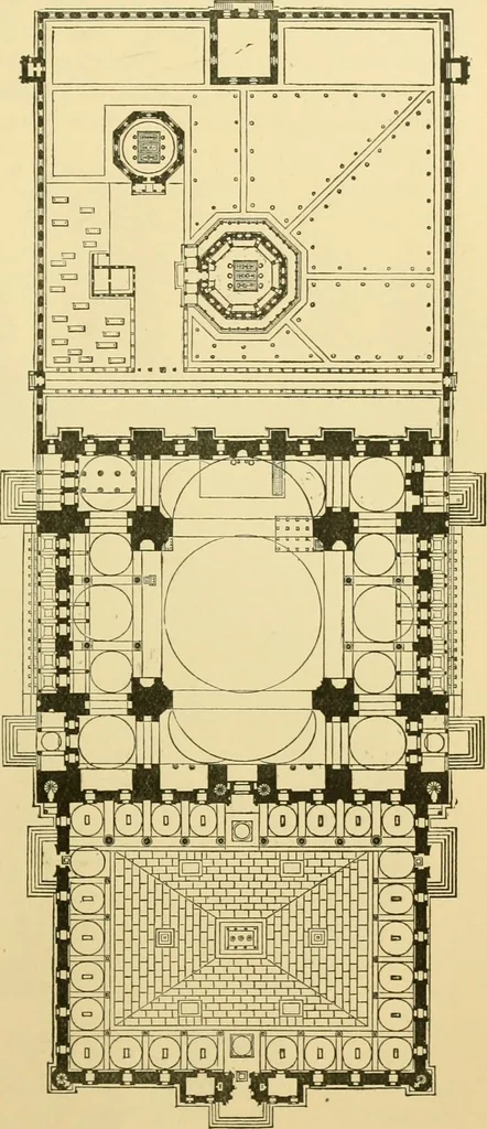 An illustration from A history of architecture in all countries, from the earliest times to the present day, 1902, leaf 578