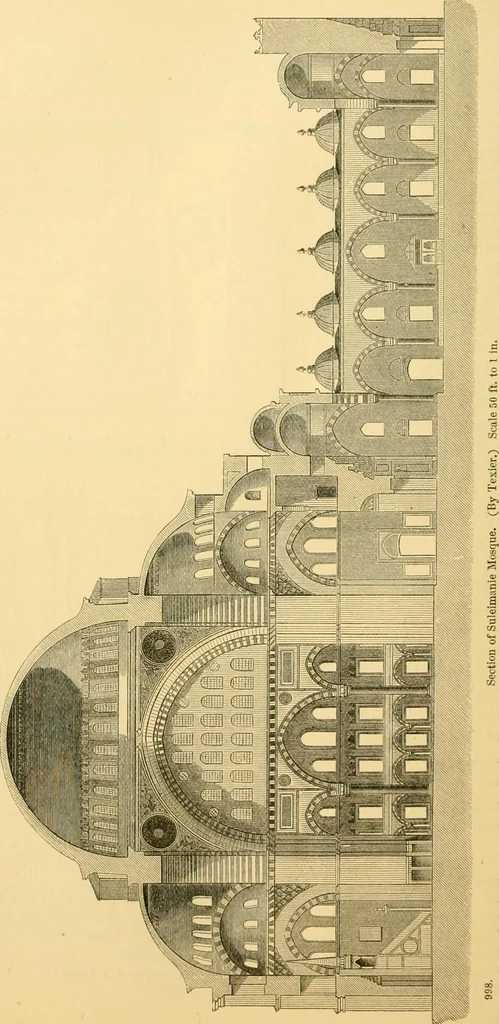 An illustration from A history of architecture in all countries, from the earliest times to the present day, 1902, leaf 579