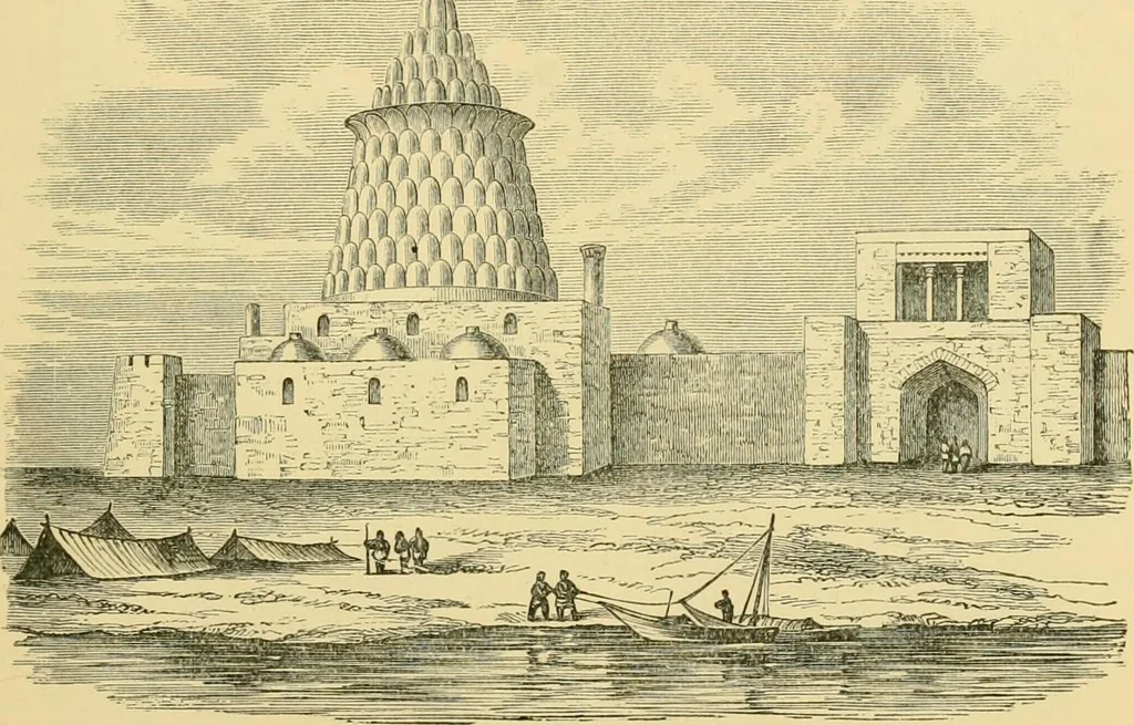 An illustration from A history of architecture in all countries, from the earliest times to the present day, 1902, leaf 588
