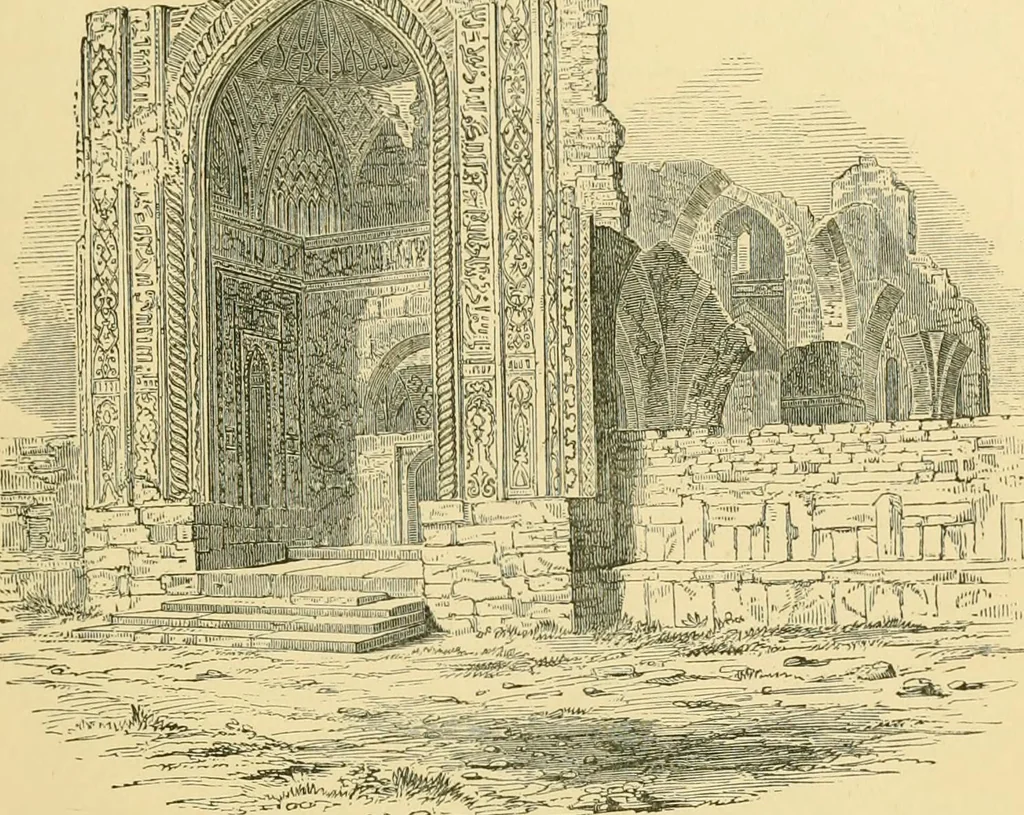 An illustration from A history of architecture in all countries, from the earliest times to the present day, 1902, leaf 592