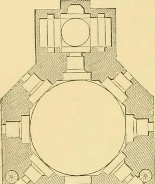 An illustration from A history of architecture in all countries, from the earliest times to the present day, 1902, leaf 593