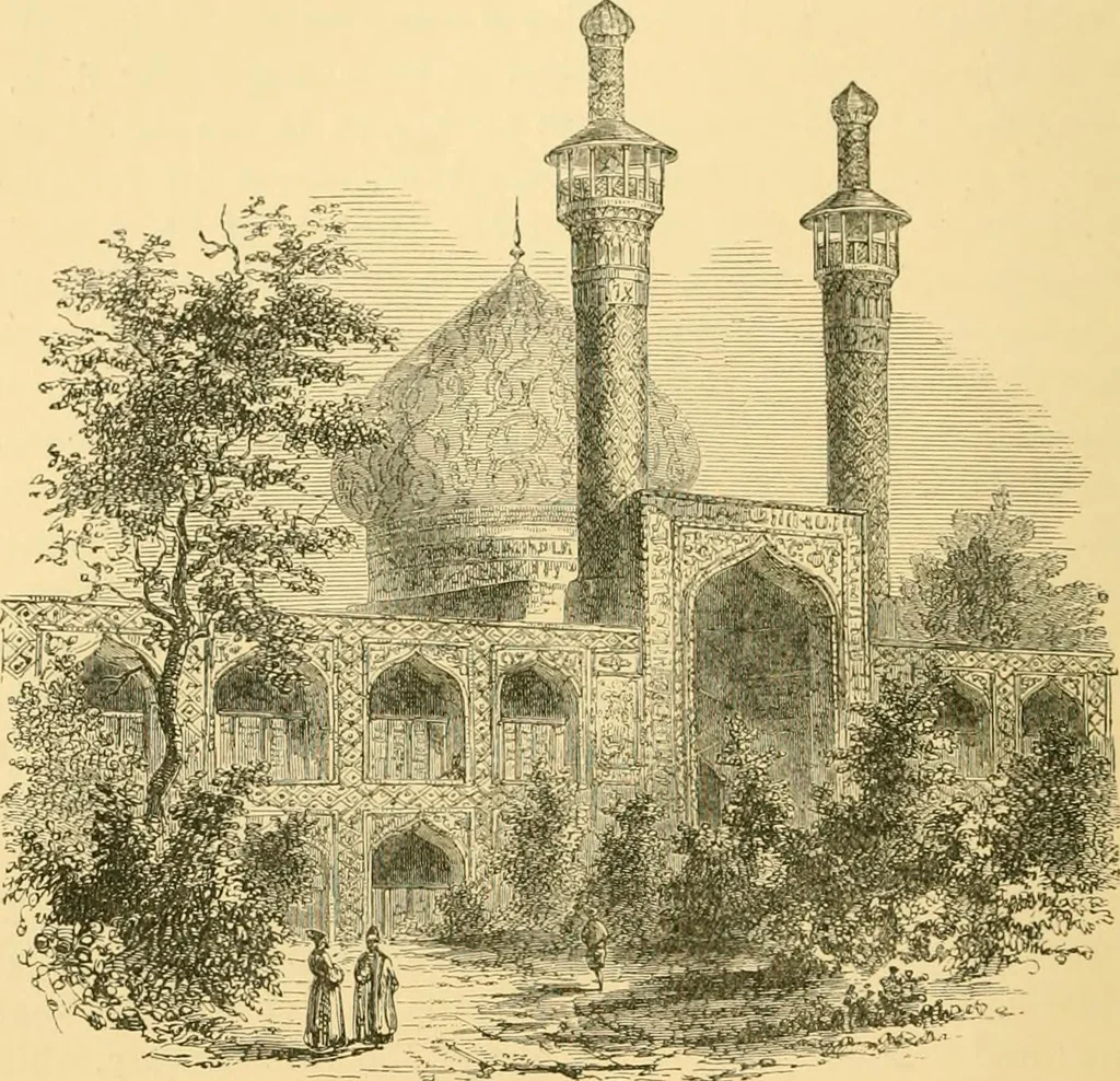 An illustration from A history of architecture in all countries, from the earliest times to the present day, 1902, leaf 597