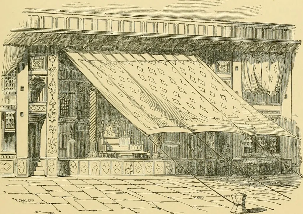 An illustration from A history of architecture in all countries, from the earliest times to the present day, 1902, leaf 598