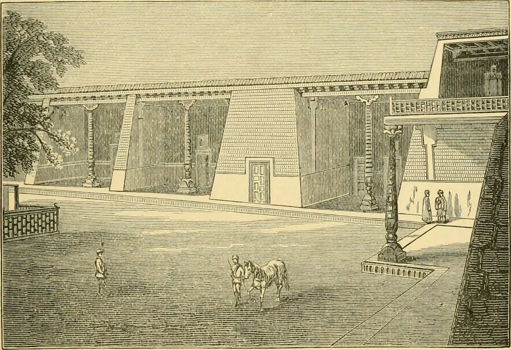 An illustration from A history of architecture in all countries, from the earliest times to the present day, 1902, leaf 600