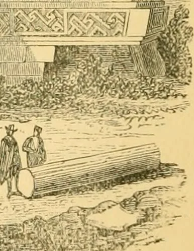 An illustration from A history of architecture in all countries, from the earliest times to the present day, 1902, leaf 611