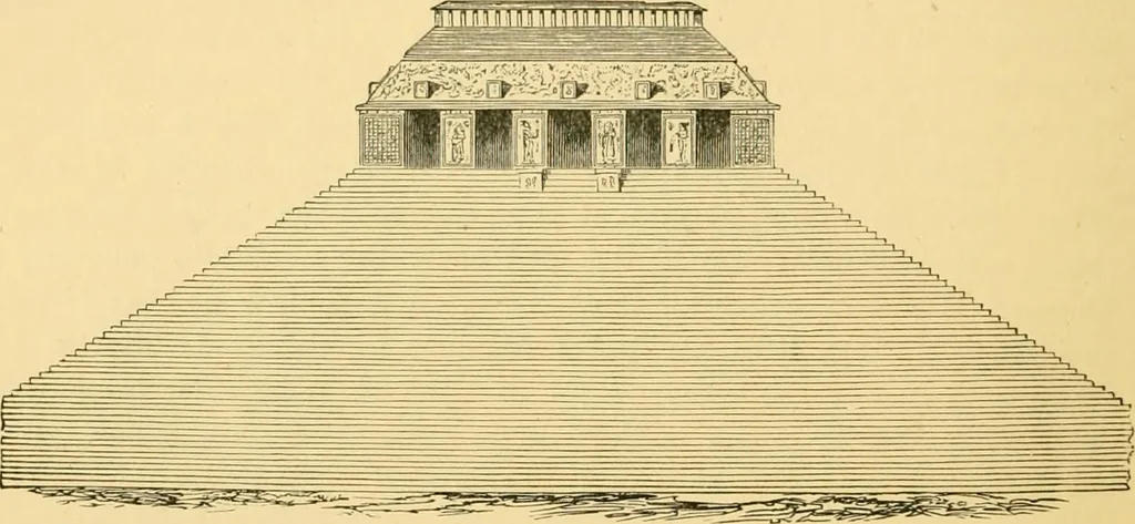 An illustration from A history of architecture in all countries, from the earliest times to the present day, 1902, leaf 613