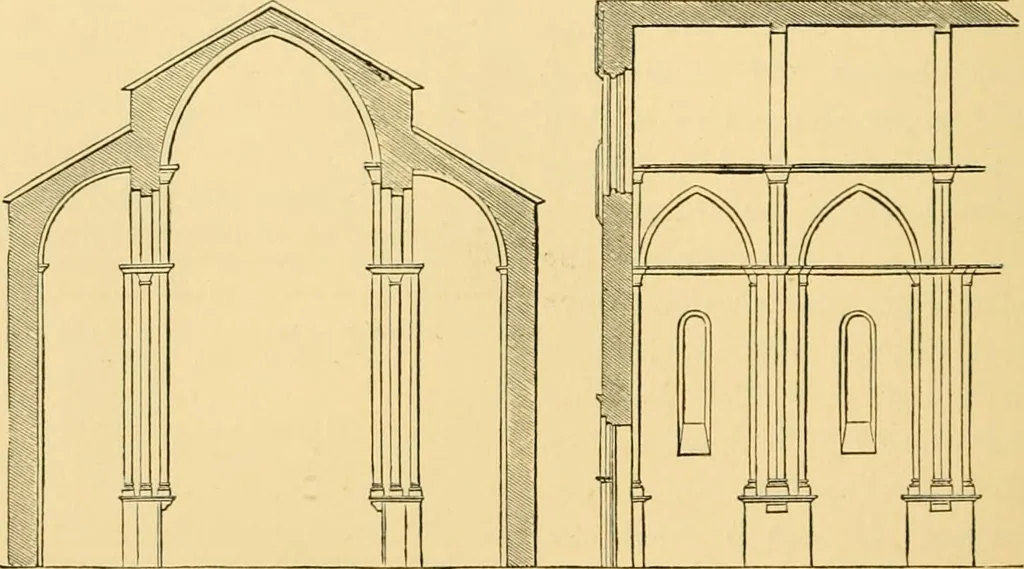 An illustration from A history of architecture in all countries, from the earliest times to the present day, 1902, leaf 75