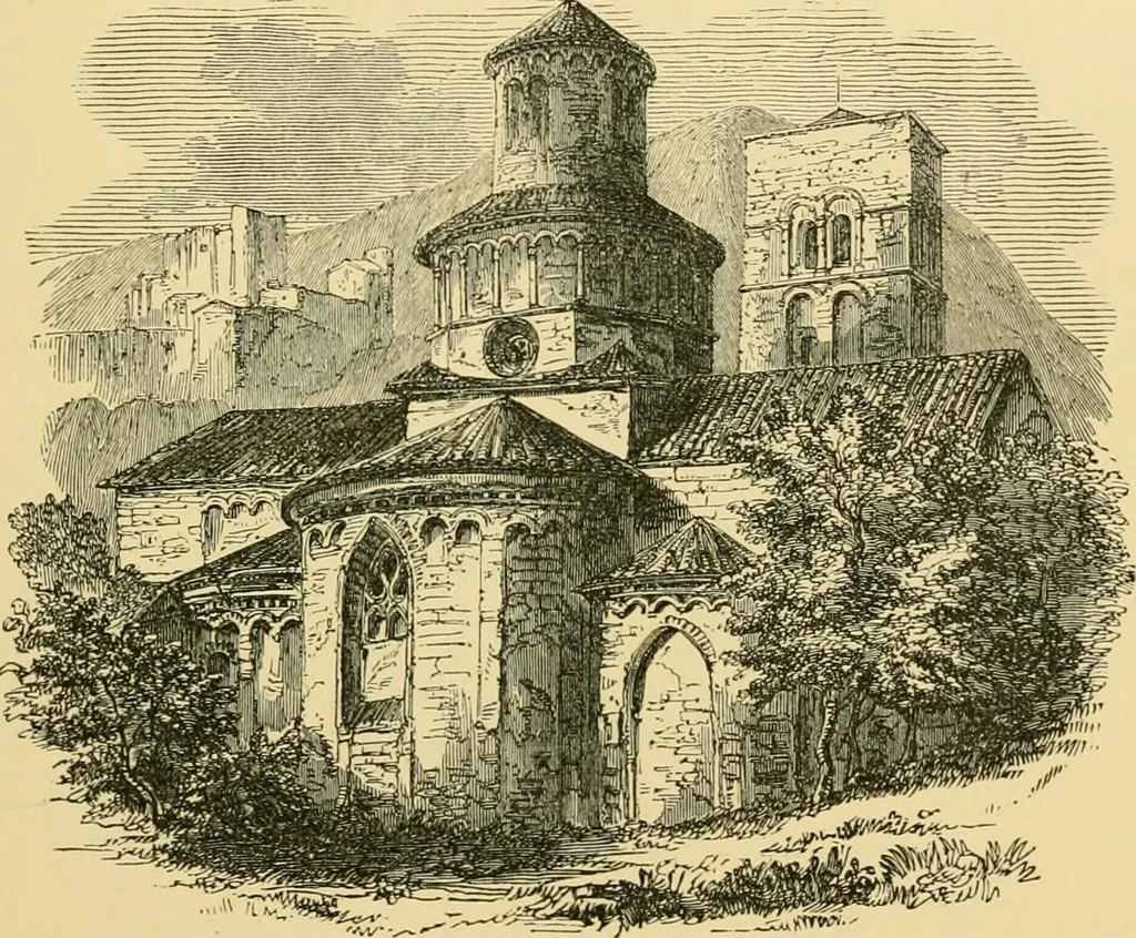 An illustration from A history of architecture in all countries, from the earliest times to the present day, 1902, leaf 80