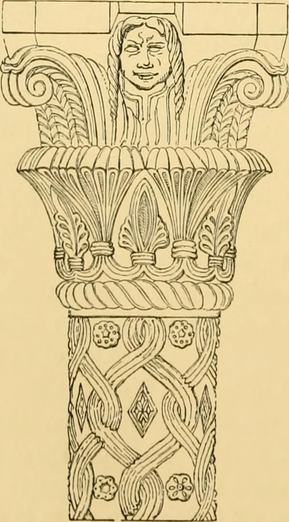 An illustration from A history of architecture in all countries, from the earliest times to the present day, 1902, leaf 81