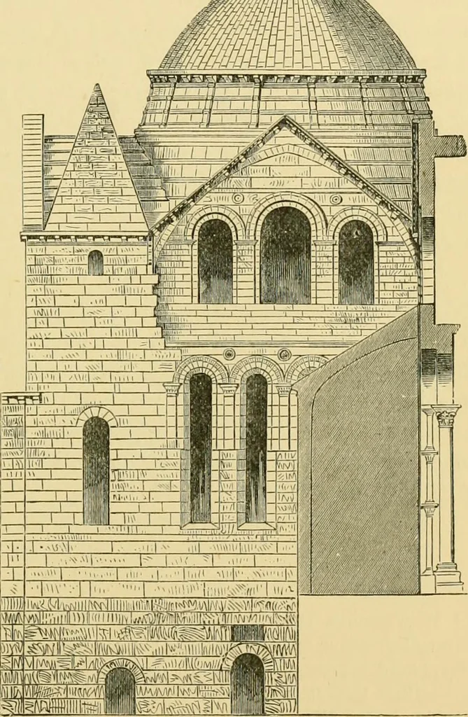 An illustration from A history of architecture in all countries, from the earliest times to the present day, 1902, leaf 84