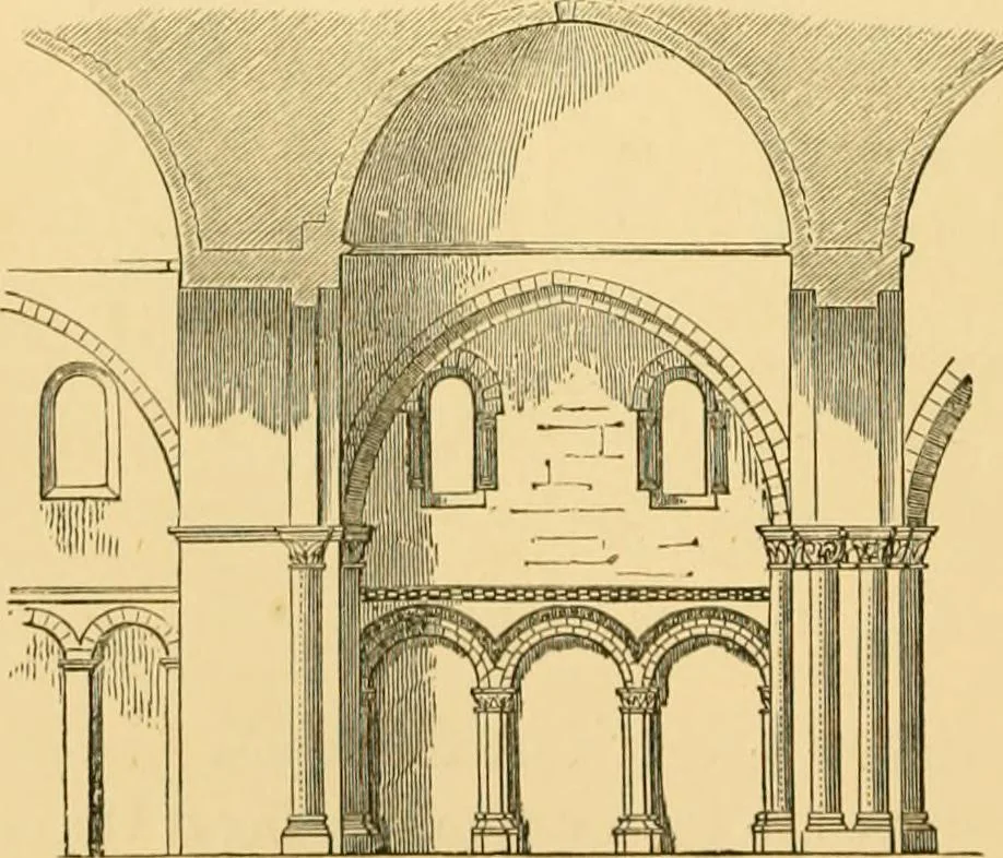 An illustration from A history of architecture in all countries, from the earliest times to the present day, 1902, leaf 87