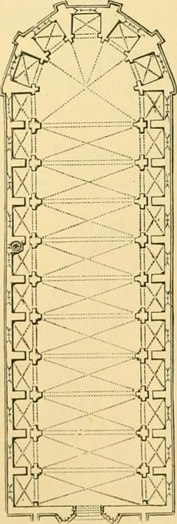 An illustration from A history of architecture in all countries, from the earliest times to the present day, 1902, leaf 89