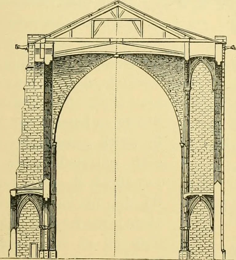 An illustration from A history of architecture in all countries, from the earliest times to the present day, 1902, leaf 90