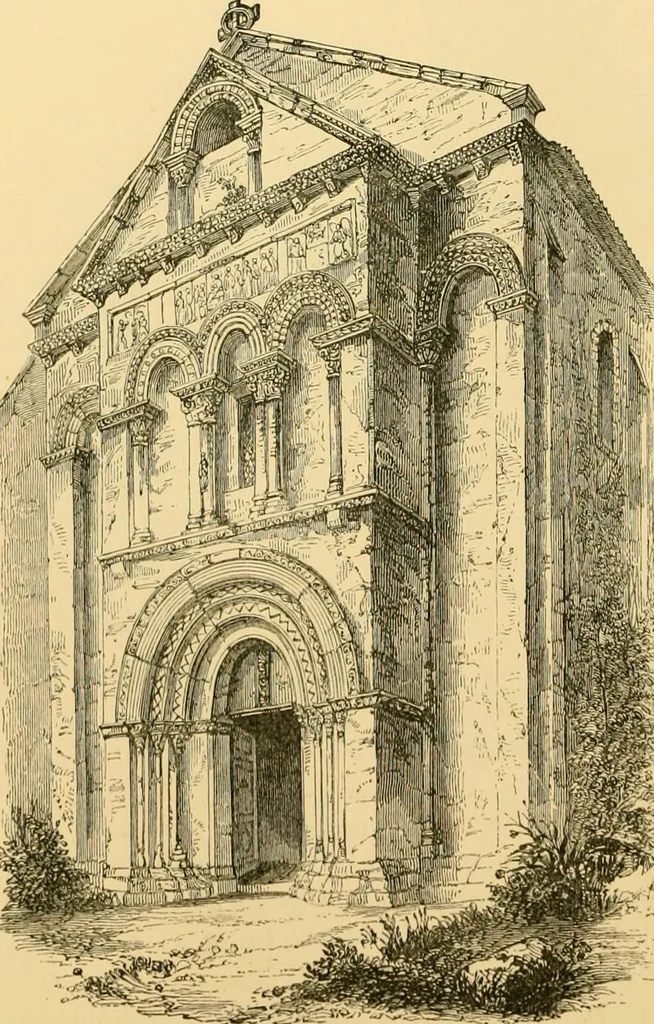 An illustration from A history of architecture in all countries, from the earliest times to the present day, 1902, leaf 97