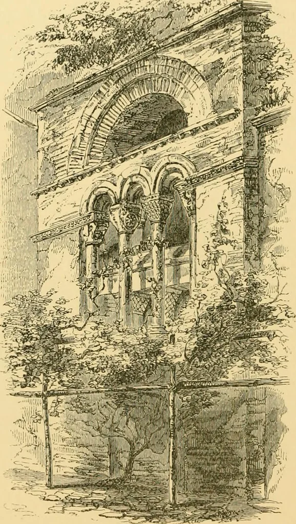 An illustration from A history of architecture in all countries, from the earliest times to the present day, 1902, leaf 99