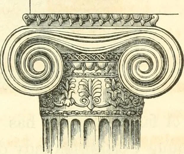 An illustration from History of architecture, from the earliest times; its present condition in Europe and the United States; with a biography of eminent architects, and a glossary of architectural terms, 1848, leaf 115