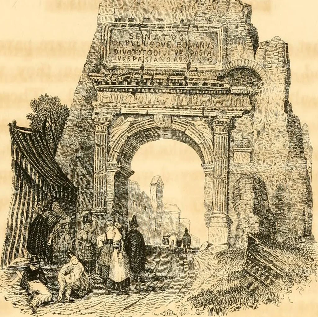 An illustration from History of architecture, from the earliest times; its present condition in Europe and the United States; with a biography of eminent architects, and a glossary of architectural terms, 1848, leaf 129