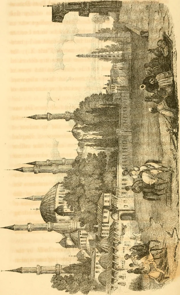 An illustration from History of architecture, from the earliest times; its present condition in Europe and the United States; with a biography of eminent architects, and a glossary of architectural terms, 1848, leaf 158