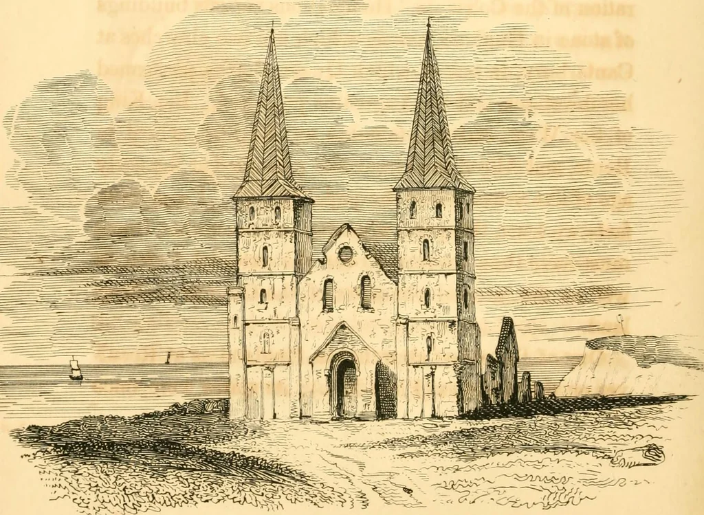 An illustration from History of architecture, from the earliest times; its present condition in Europe and the United States; with a biography of eminent architects, and a glossary of architectural terms, 1848, leaf 170