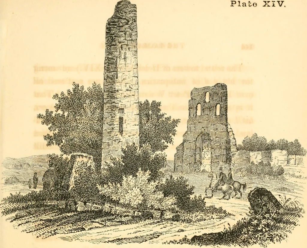 An illustration from History of architecture, from the earliest times; its present condition in Europe and the United States; with a biography of eminent architects, and a glossary of architectural terms, 1848, leaf 181